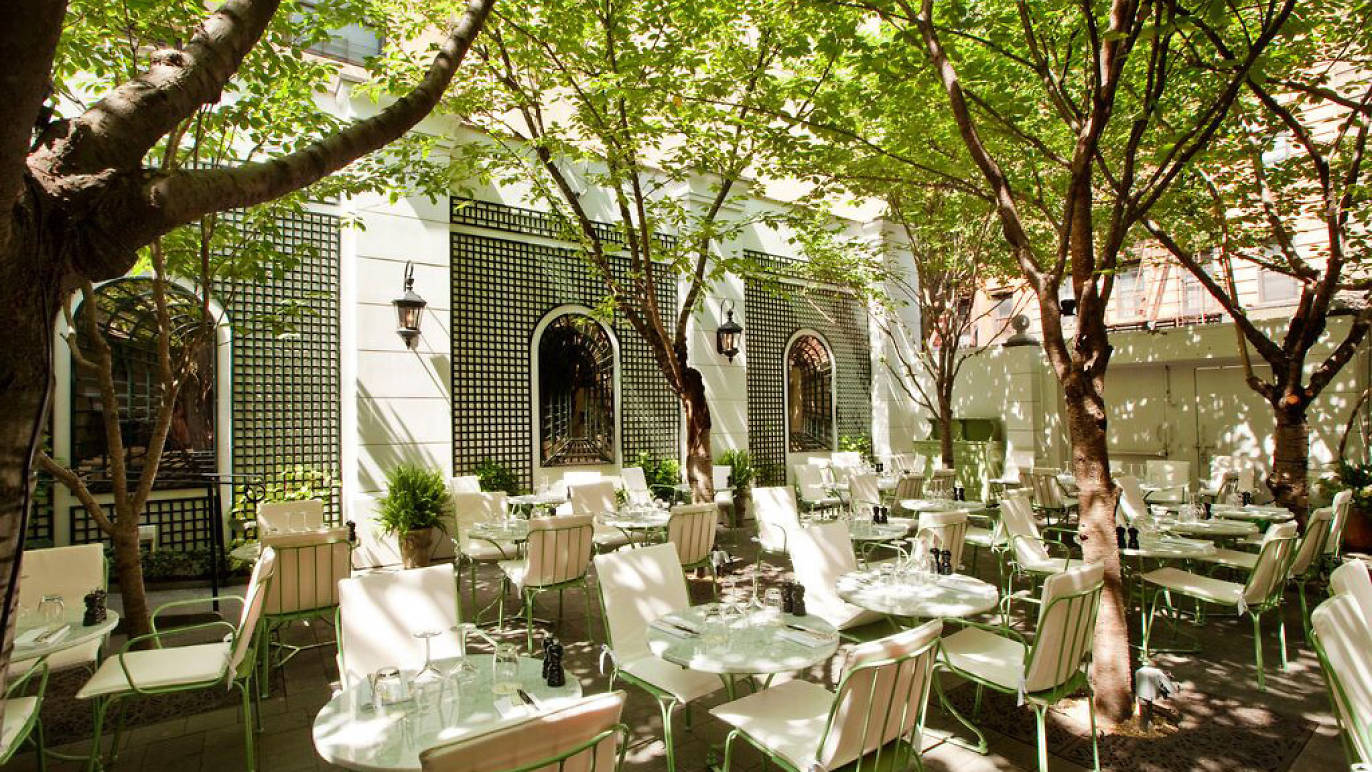 Laduree Soho secret garden